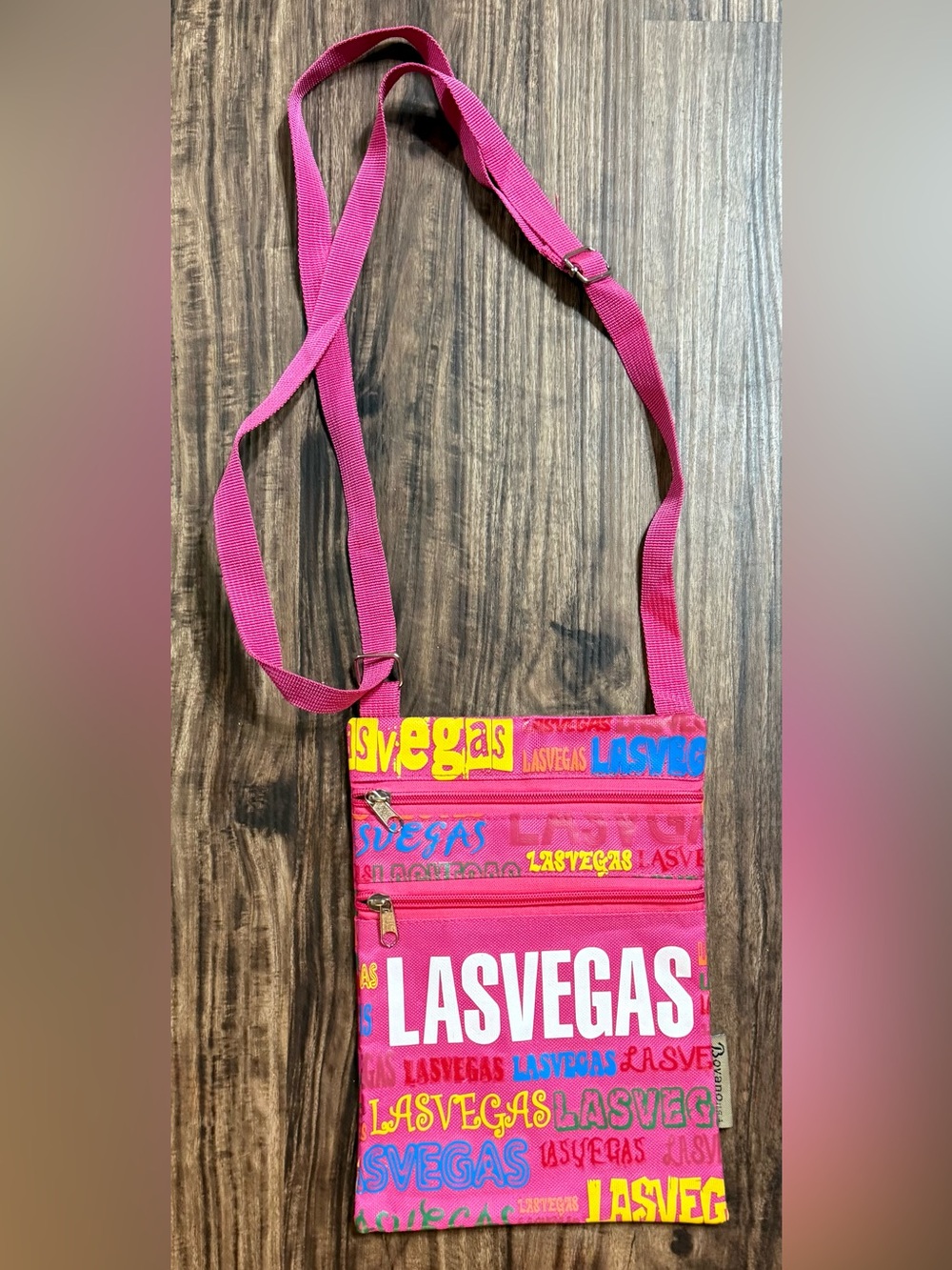 Bovano USA Las Vegas Crossbody Bag Souvenir